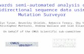 Towards semi-automated analysis of unidirectional sequence data using Mutation Surveyor Carolyn Tysoe, Beverley Shields, Rebecca Treacy, Shu Yau, Christopher.