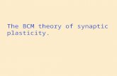 The BCM theory of synaptic plasticity.. Simple Model of a Neuron Inputs Synaptic weights Output 1 m 1 d 2 d 3 d 3 m 2 m c.