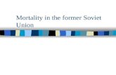 Mortality in the former Soviet Union. Is it the vodka?