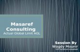 Masaref Consulting Actual Global Limit AGL Session By Wagdy Mounir T24 Technical Consultant.