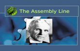 The Assembly Line. Henry Ford American car manufacturer, Henry Ford (1863-1947) invented an improved assembly line and installed the first conveyor belt-