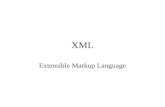 XML Extensible Markup Language. What is XML? An infrastructure for describing text and data Developed by W3C(the World Wide Web Consortium)