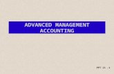 PPT 21 -1 ADVANCED MANAGEMENT ACCOUNTING. PPT 21 -2 Capital Investment Decisions.