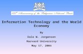Information Technology and the World Economy By Dale W. Jorgenson Harvard University May 17, 2004.