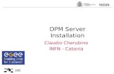 DPM Server Installation Claudio Cherubino INFN - Catania.