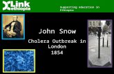 John Snow Cholera Outbreak in London 1854 Supporting education in Ethiopia.