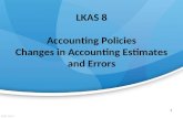 1 LKAS 8 Accounting Policies Changes in Accounting Estimates and Errors.