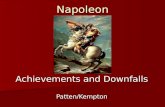Napoleon Achievements and Downfalls Patten/Kempton.