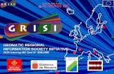 Ispra, 19 mai 2008 1 GEOMATIC REGIONAL INFORMATION SOCIETY INITIATIVE OCR Interreg IIIC Sud N° 3S0145R.
