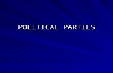 POLITICAL PARTIES. How do U.S. political parties differ from European parties? European voters are more loyal Federal system decentralizes power Parties.