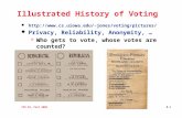 CPS 82, Fall 2008 8.1 Illustrated History of Voting l jones/voting/pictures/ jones/voting/pictures/ l.