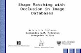 Shape Matching with Occlusion in Image Databases Aristeidis Diplaros Euripides G.M. Petrakis Evangelos Milios Technical University of Crete.