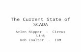 The Current State of SCADA Arlen Nipper - Cirrus Link Rob Coulter - IBM.