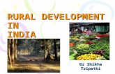 RURAL DEVELOPMENT IN INDIA Dr Shikha Tripathi. INDIA- THE HARD FACTS….. India - the home of more than ONE BILLION people.