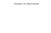Chapter 10 Alkyl Halide. S N 2 Mechanism S N 2 Process 5.