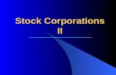 Stock Corporations II. INCORPORATION 1.Articles of Incorporation (Charter) Written form is required. Furthermore the signatures of both incorporators.