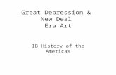 Great Depression & New Deal Era Art IB History of the Americas.