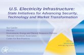 U.S. Electricity Infrastructure: State Initiatives for Advancing Security, Technology and Market Transformation Sue Gander Director Environment, Energy.