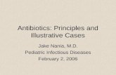 Antibiotics: Principles and Illustrative Cases Jake Nania, M.D. Pediatric Infectious Diseases February 2, 2006.