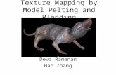 Texture Mapping by Model Pelting and Blending Deva Ramanan Hao Zhang.