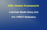 FRC Robot Framework Labview Made Easy (er) For FIRST Robotics.