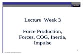 EDU4SBM Sports Biomechanics 1 Lecture Week 3 Force Production, Forces, COG, Inertia, Impulse.
