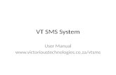 VT SMS System User Manual .