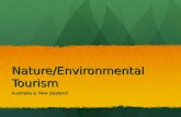 Nature/Environmental Tourism Australia & New Zealand.