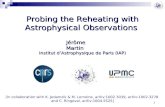 Probing the Reheating with Astrophysical Observations Jérôme Martin Institut d’Astrophysique de Paris (IAP) 1 [In collaboration with K. Jedamzik & M. Lemoine,