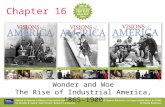 Chapter 16 Wonder and Woe The Rise of Industrial America, 1865–1900.
