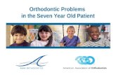 Orthodontic Problems in the Seven Year Old Patient.