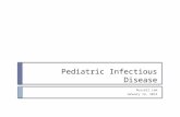 Pediatric Infectious Disease Russell Lam January 12, 2012.
