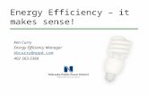 Energy Efficiency – it makes sense! Ken Curry Energy Efficiency Manager kbcurry@nppd.com 402 563-5366.