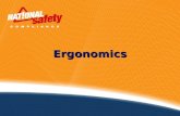 Ergonomics. Introduction From construction sites, to manufacturing locations, to offices, Musculoskeletal Disorders or MSDs, make up a large number of.
