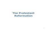 1 The Protestant Reformation Definitions Protest To express strong objection Reform To improve by correcting errors.