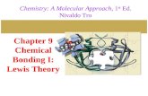 Chapter 9 Chemical Bonding I: Lewis Theory Chemistry: A Molecular Approach, 1 st Ed. Nivaldo Tro.