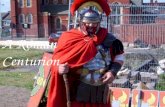 A Roman Centurion. This is a roman sword it is called a Gladius.