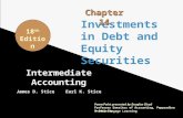 14-1 Intermediate Accounting James D. Stice Earl K. Stice © 2012 Cengage Learning PowerPoint presented by Douglas Cloud Professor Emeritus of Accounting,