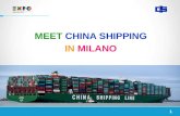 MEET CHINA SHIPPING IN MILANO 1. COMPANY INTRODUCTION 2.