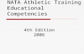 NATA Athletic Training Educational Competencies 4th Edition 2006.