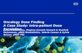 Oncology Dose Finding A Case Study: Intra-patient Dose Escalation Jonas Wiedemann, Meghna Kamath Samant & Dominik Heinzmann, pRED Biostatistics, Valerie.