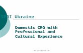 Www.spriukraine.com SPRI Ukraine Domestic CRO with Professional and Cultural Experience.