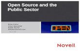 May 23, 2006 Open Source and the Public Sector Brian Fisher Linux Specialist Public Sector bfisher@novell.com.