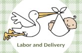 Labor and Delivery AntePartum and labor & Delivery The period prior to and giving birth. Antepartum-Building up to delivery, pre-contractions. (stages.