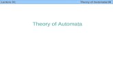 Lecture 01: Theory of Automata:08 Theory of Automata.