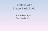 Details of a Steam Path Audit Paul Roediger Encotech, Inc.