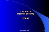 Internet Security - Farkas1 CSCE 813 Internet Security TCP/IP.