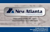 Deploying CFML on J2EE: Opportunities & Challenges Charlie Arehart, CTO New Atlanta Communications charlie@newatlanta.com.