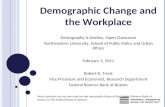 Demographic Change and the Workplace Demography is Destiny, Open Classroom Northeastern University, School of Public Policy and Urban Affairs February.