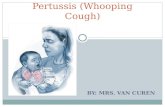 BY: MRS. VAN CUREN Pertussis (Whooping Cough). What is Whooping Cough? Whooping cough is an extremely contagious upper respiratory infection. It causes.